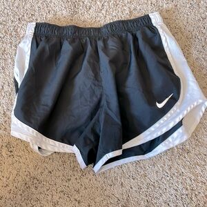 black nike athletic  shorts